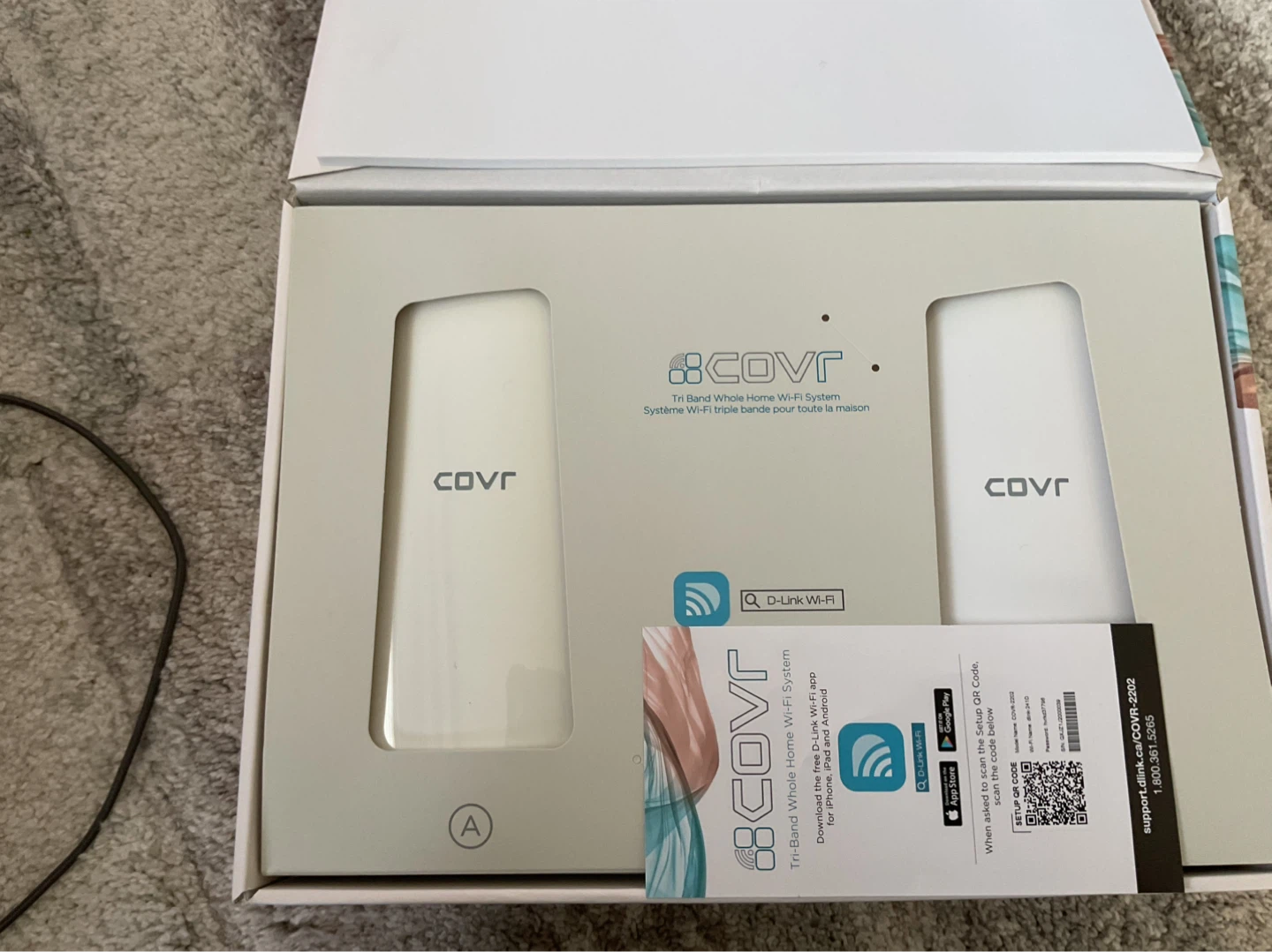 D-Link COVR AC2200 Tri-Band Whole Home Wi-Fi System (2 Pack) - photo 2