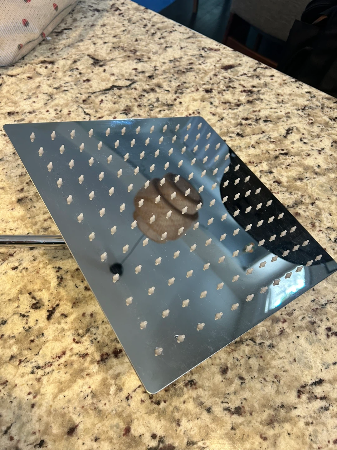 Square Shower Head with Touch to Clean Nozzles - photo 5