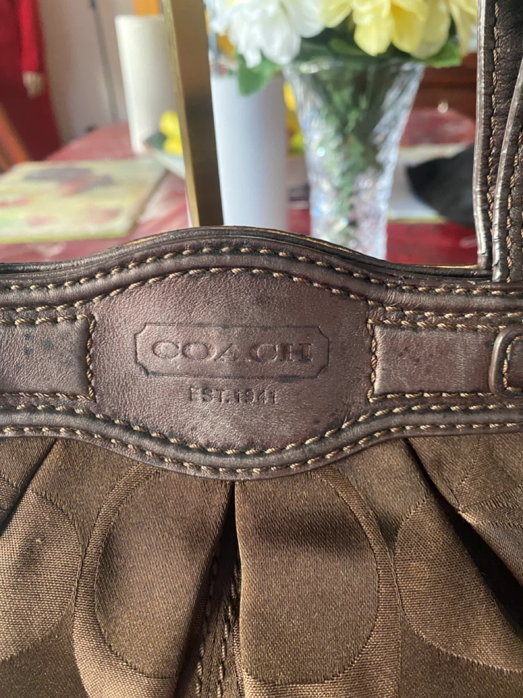 Coach Monogram Shoulder Bag - photo 5