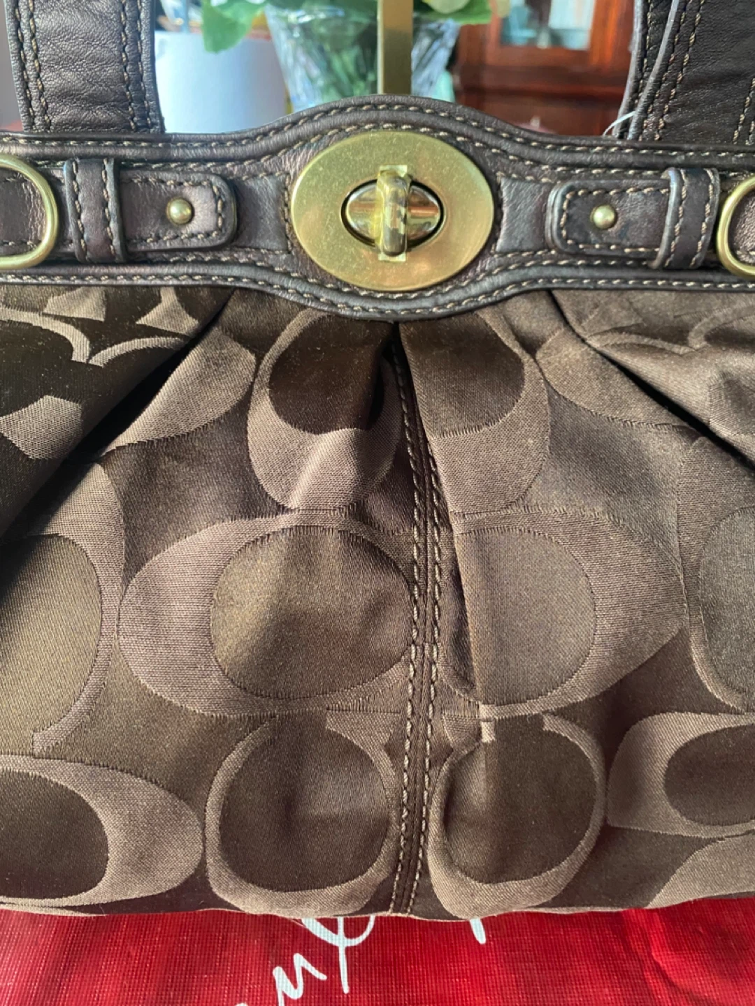 Coach Monogram Shoulder Bag - photo 2