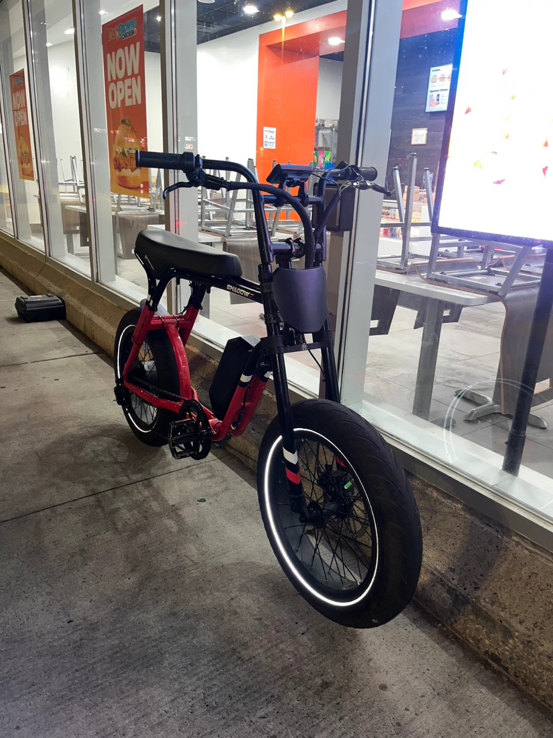 Super73 SHADOW MX Electric Bike - Red