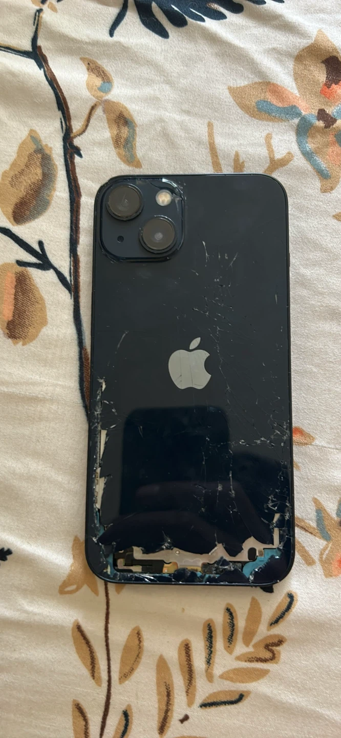 Apple iPhone 13 - Cracked Screen & Back