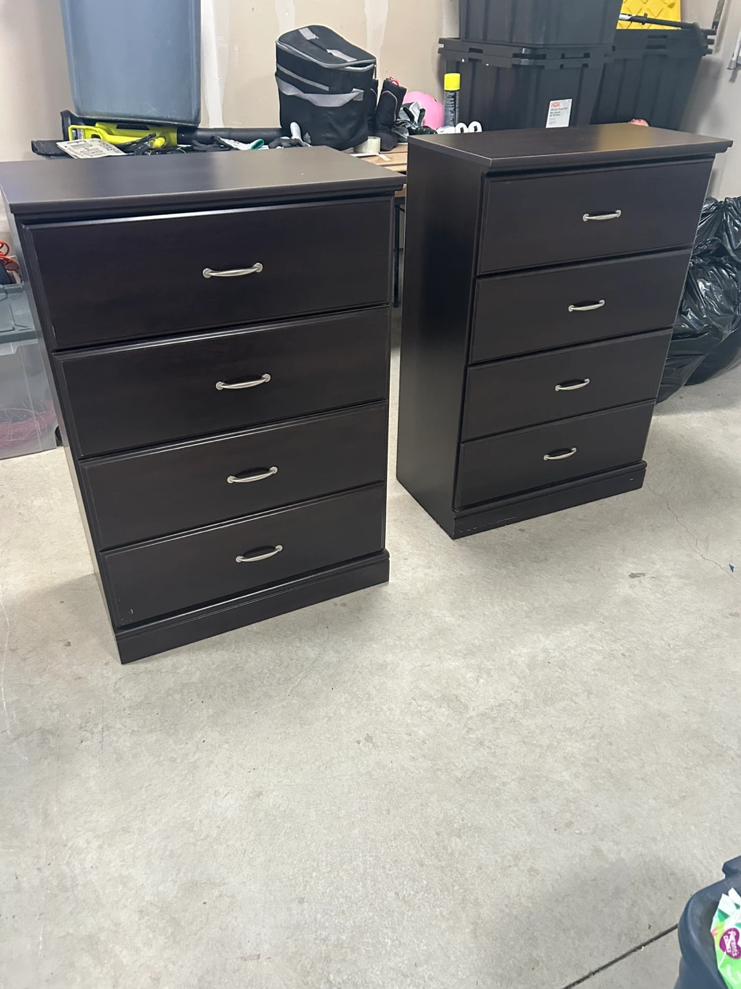 Pair of 4-Drawer Dressers