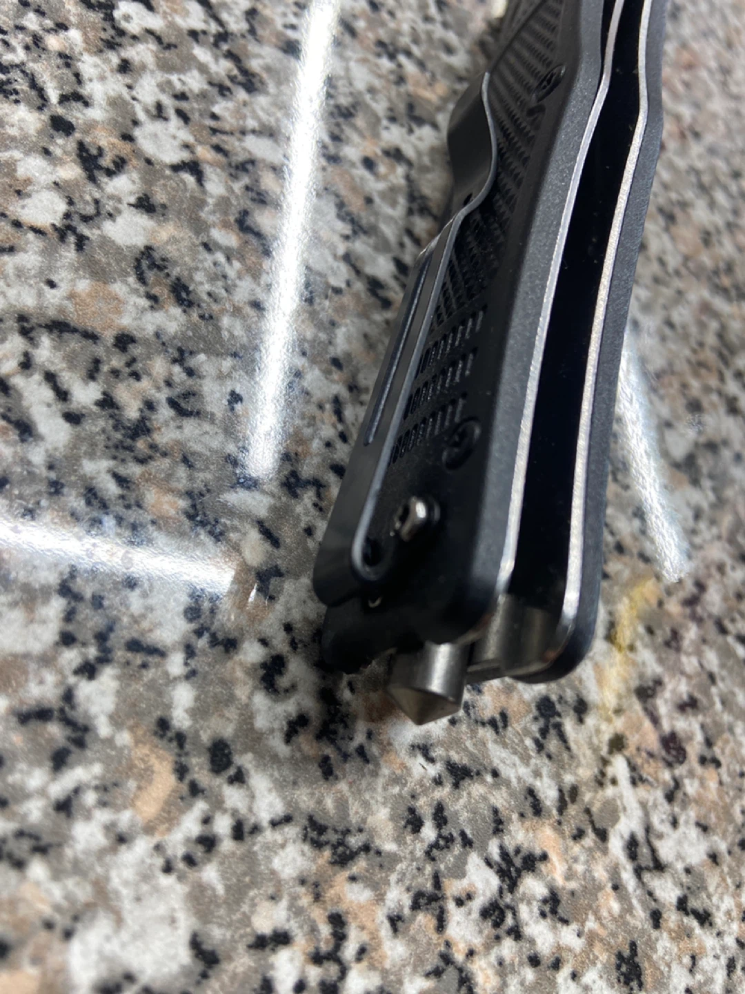 Black Folding Pocket Knife - photo 3