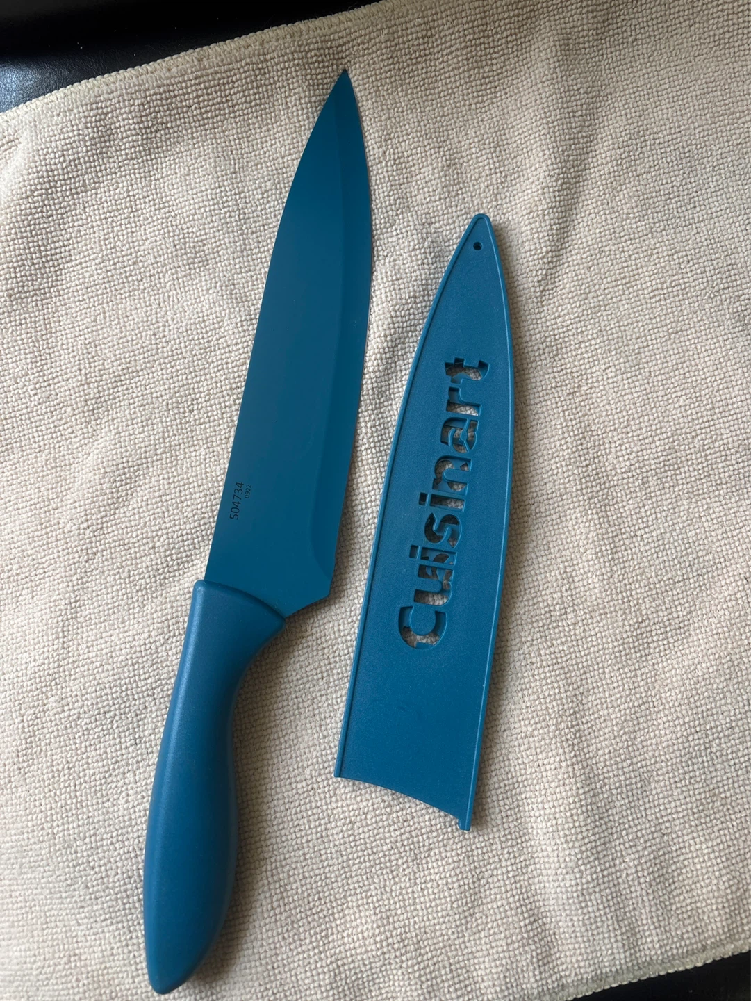 Cuisinart Blue Ceramic Knife with Sheath - photo 2