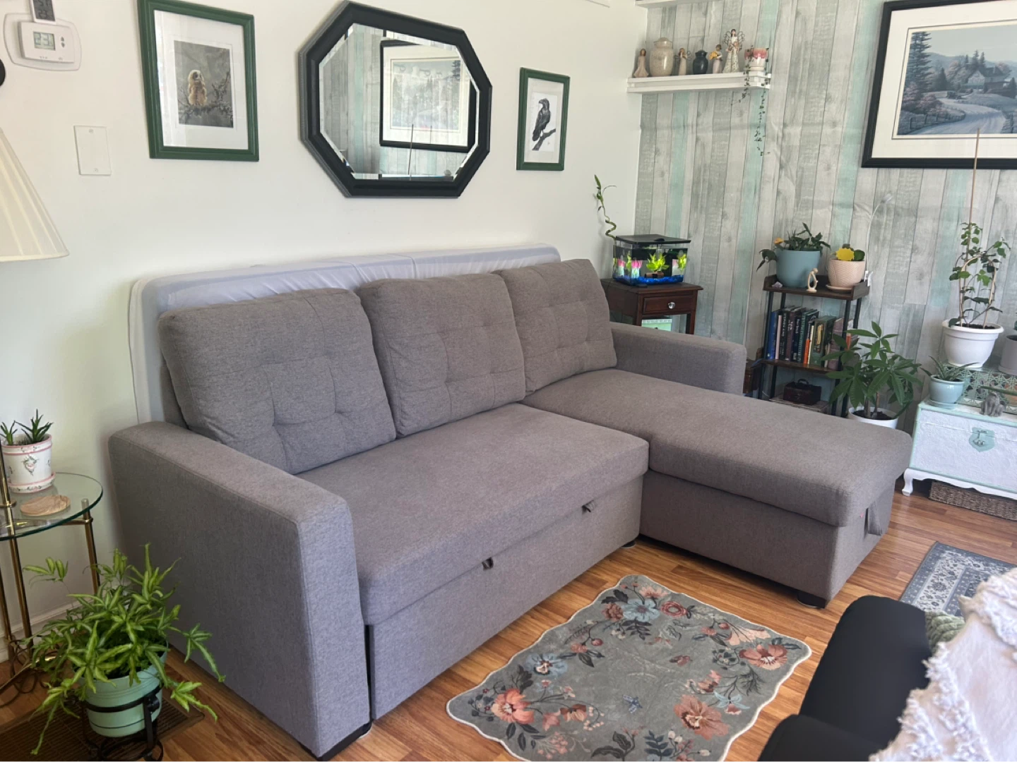 Grey Sectional Sofa Bed