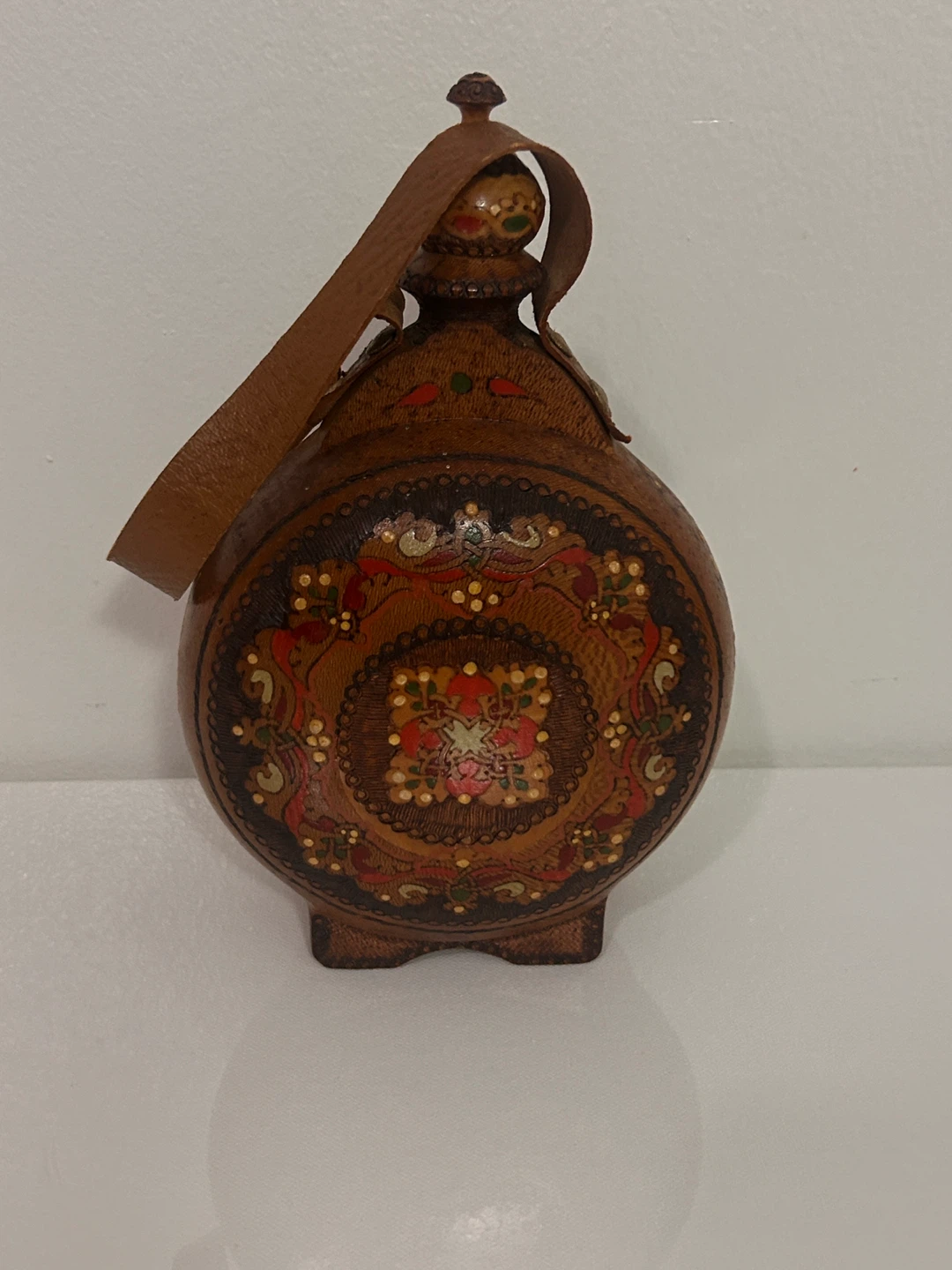 Vintage Decorative Water Flask Canteen