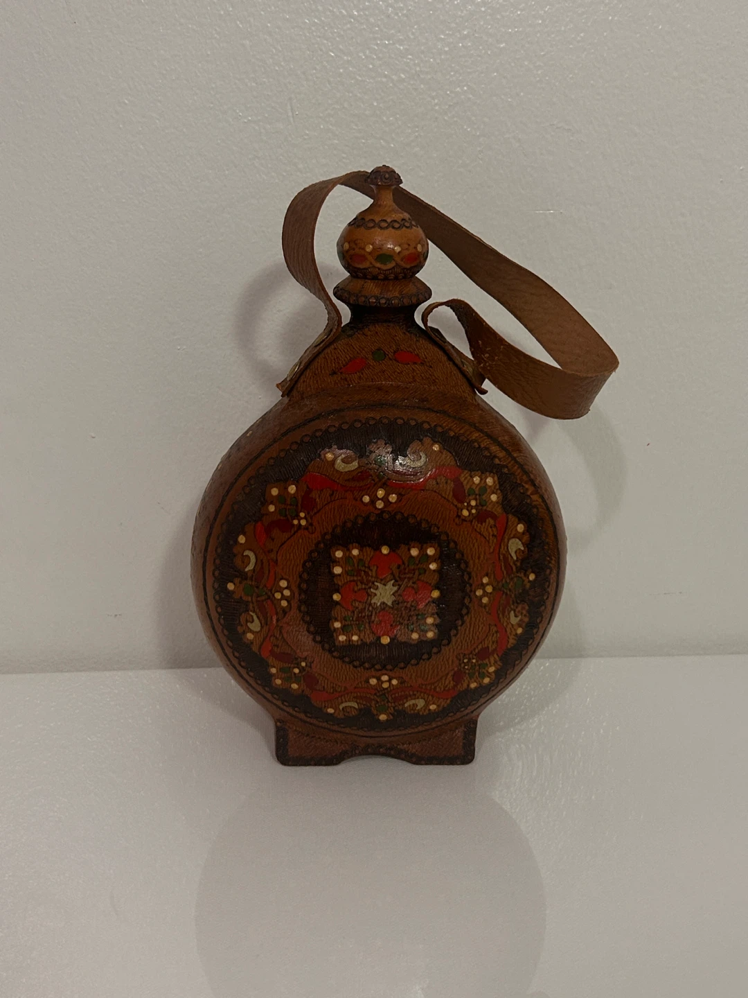 Vintage Decorative Water Flask Canteen - photo 2