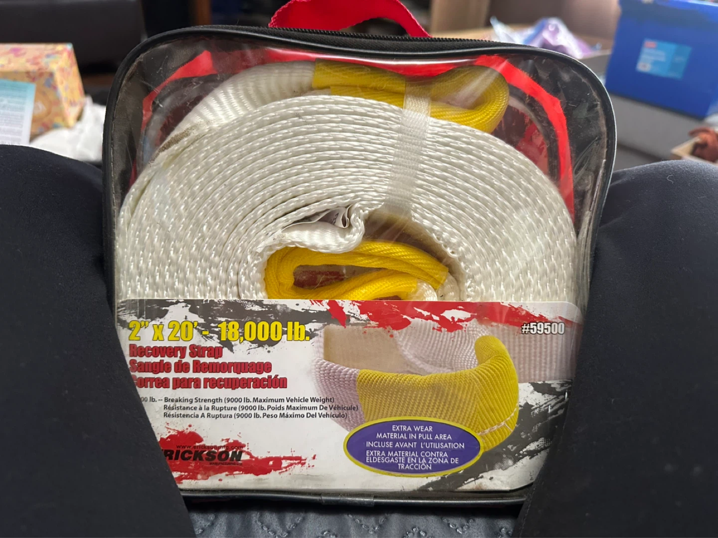 Erickson 2" x 20' Recovery Strap - 18,000 lb