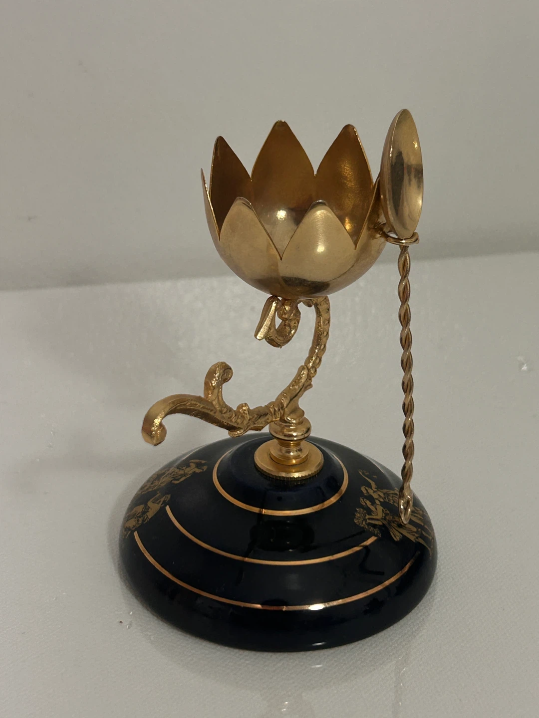 Iris Hand Made 24K Gold Egg Cup Holder