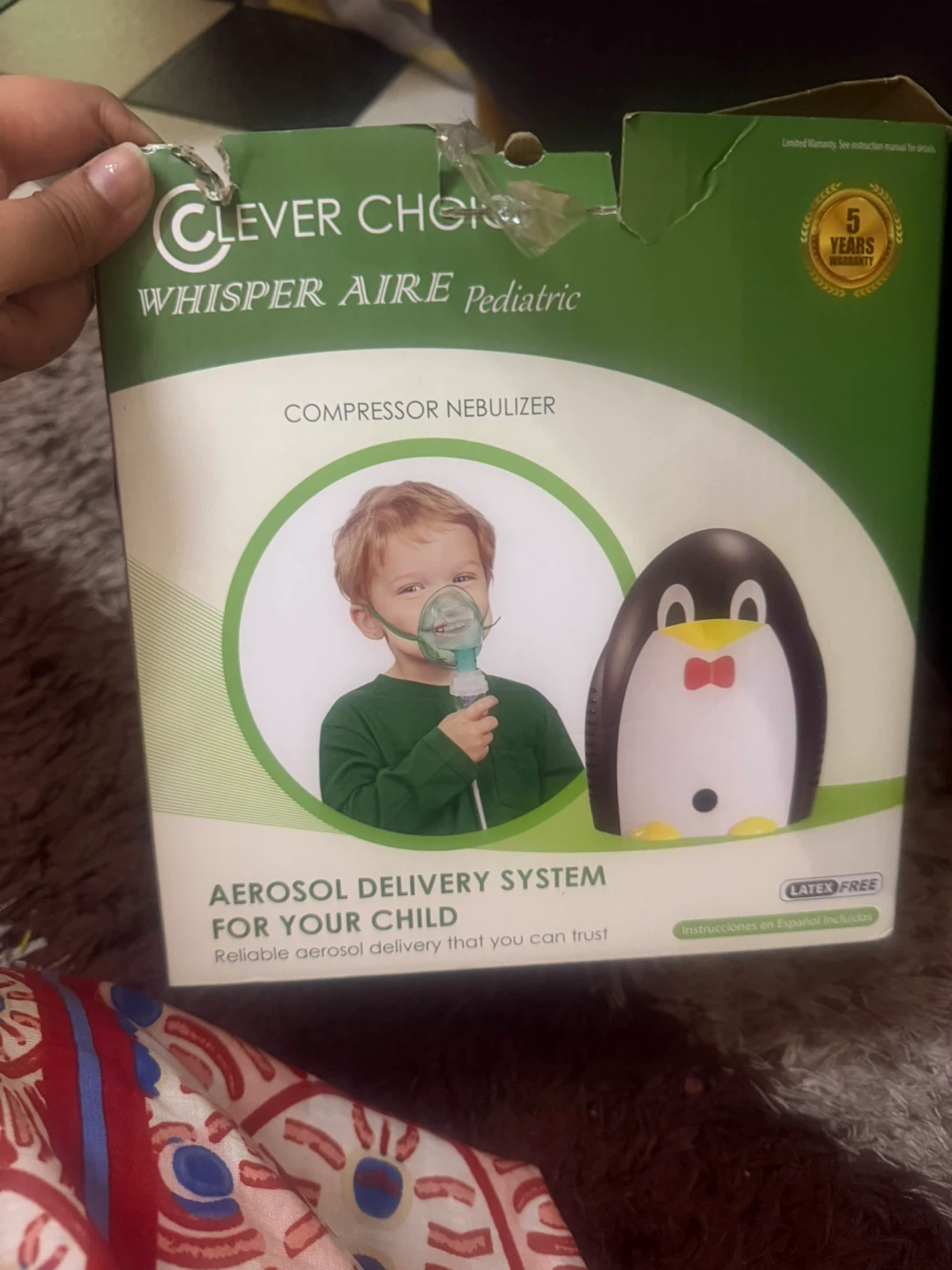 Clever Choice Whisper Nebulizer Penguin - photo 3