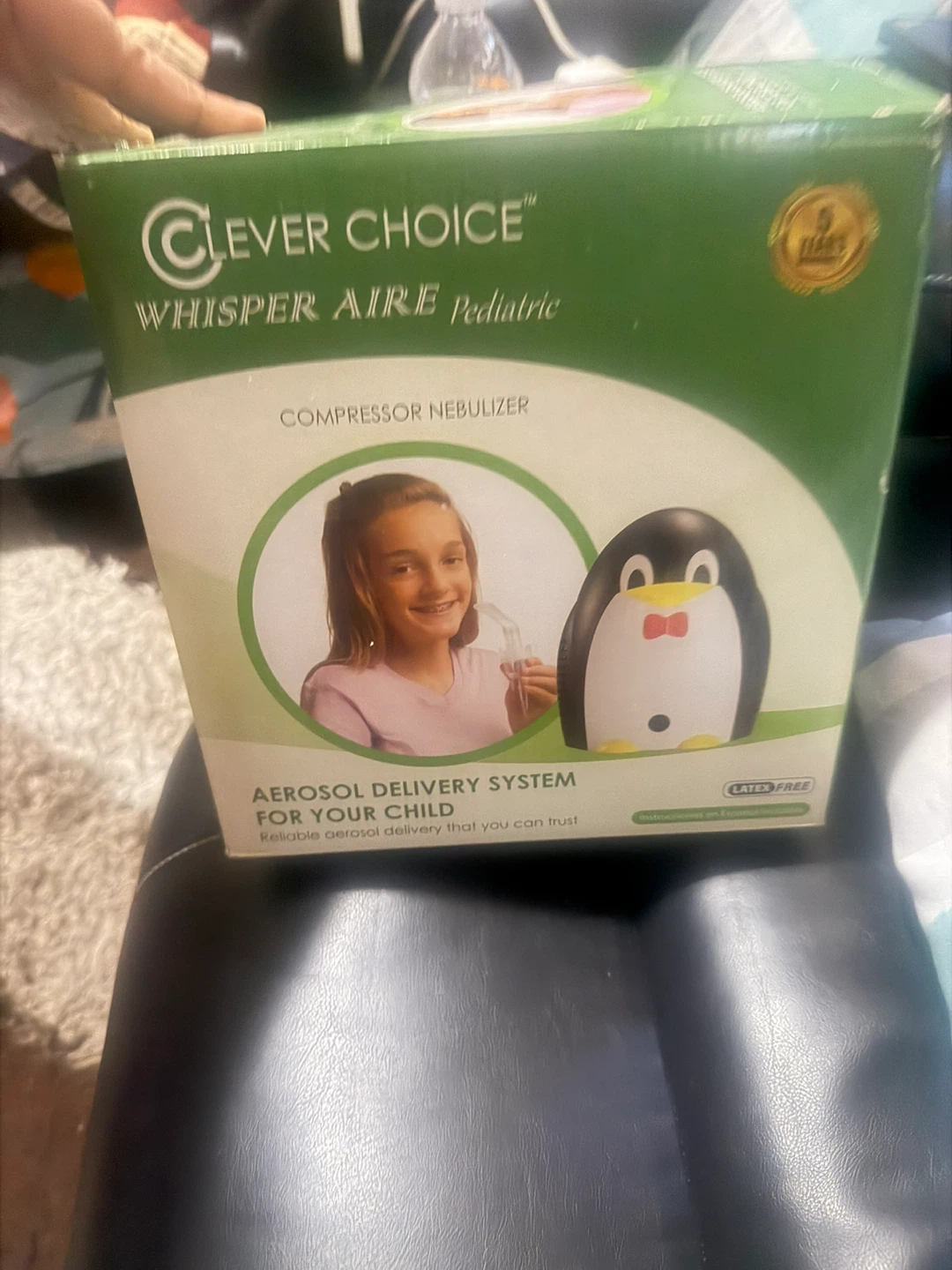 Clever Choice Whisper Nebulizer Penguin
