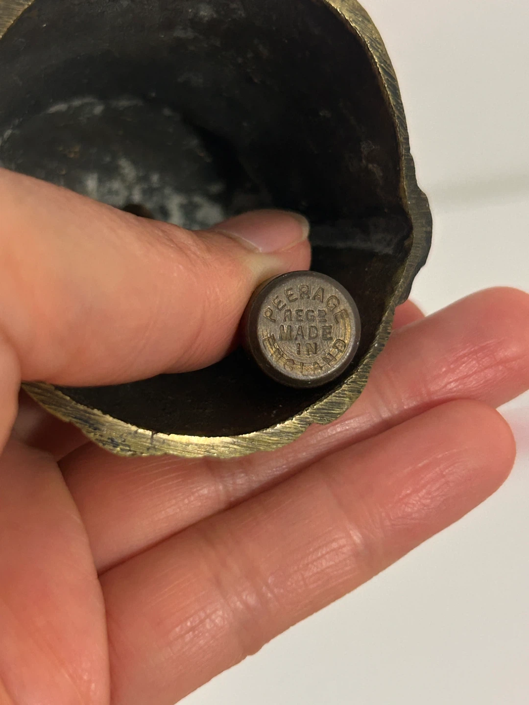 Peerage Made in England Brass Lady Bell - photo 4