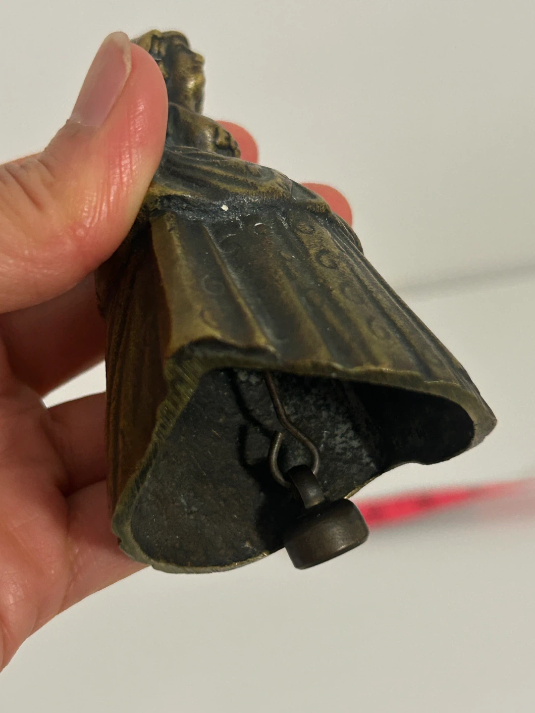 Peerage Made in England Brass Lady Bell - photo 3