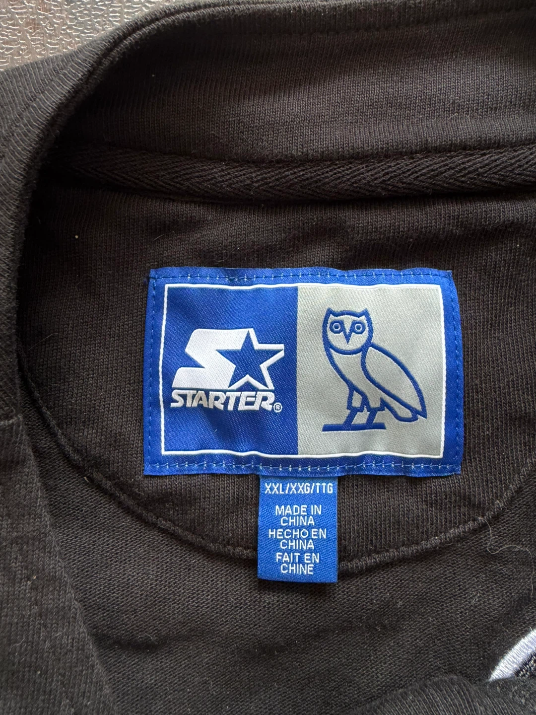 Starter x OVO "Owls" Baseball Jersey - XXL - photo 5