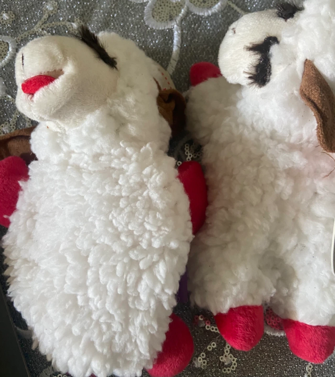 Lamb Chop Dog Toy