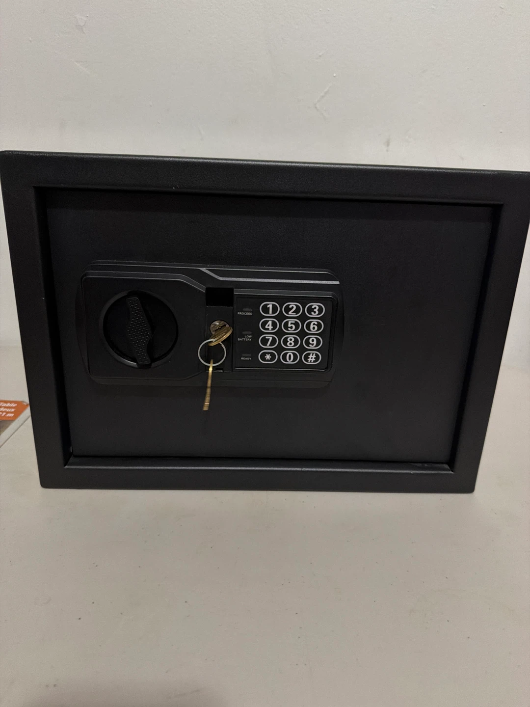 Black Digital Key Safe Box