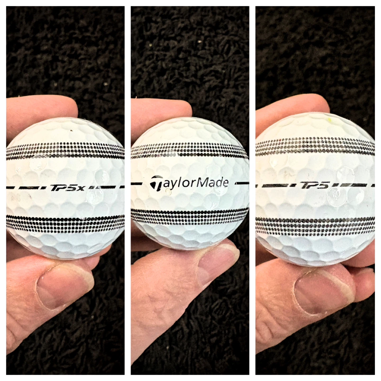 18 Taylormade TP5 & TP5X Stripe Golf Balls - photo 3