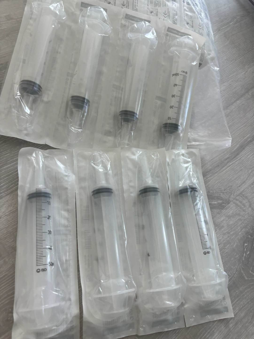 BD 50mL Syringe Catheter Tip (40) - photo 3
