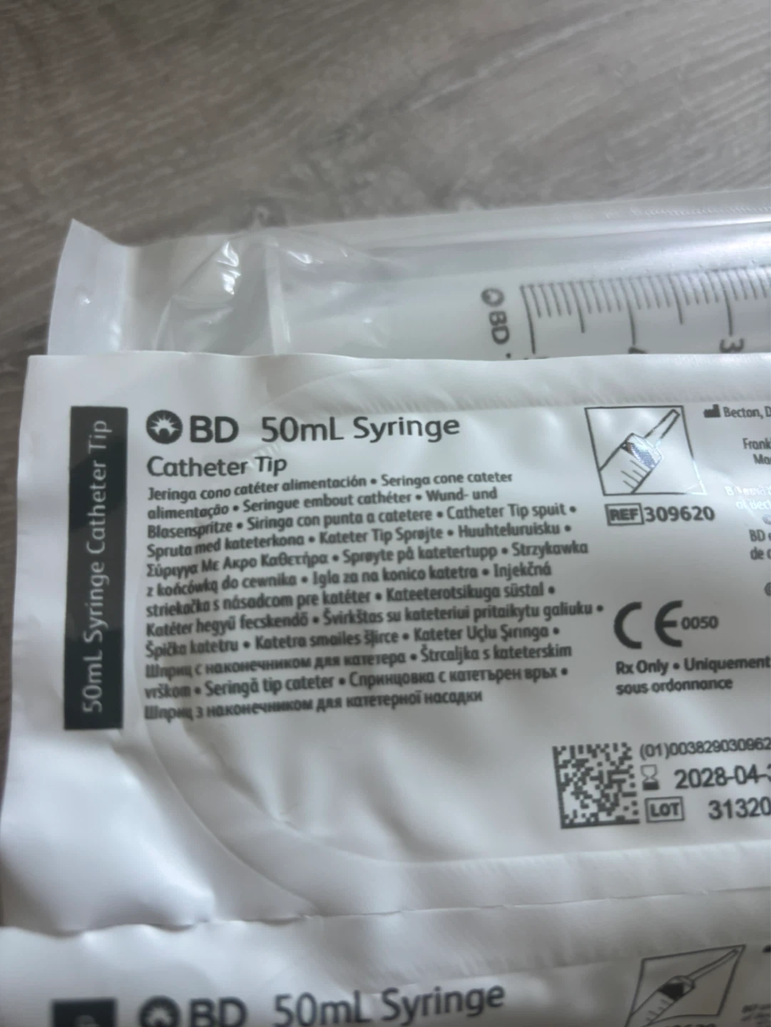 BD 50mL Syringe Catheter Tip (40) - photo 2
