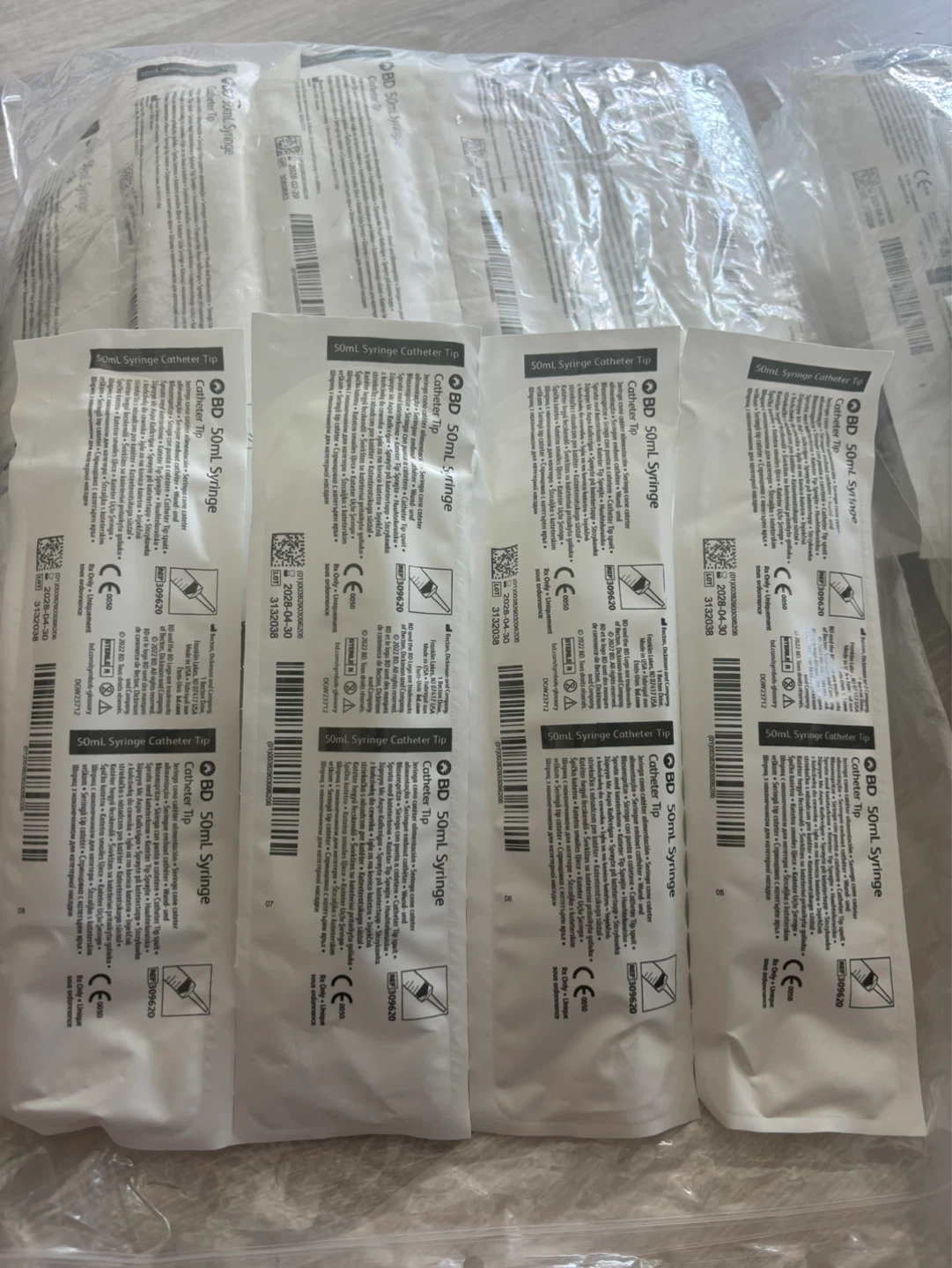 BD 50mL Syringe Catheter Tip (40)
