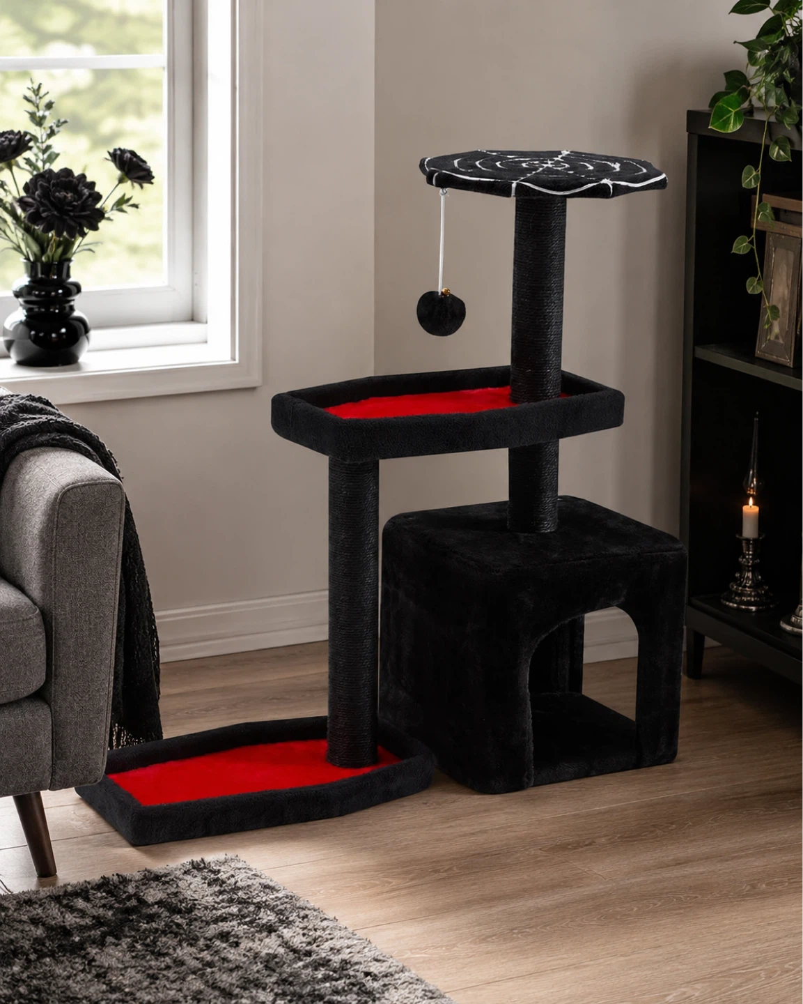 Cat Tree / Cat Condo with Scratching Posts - photo 2