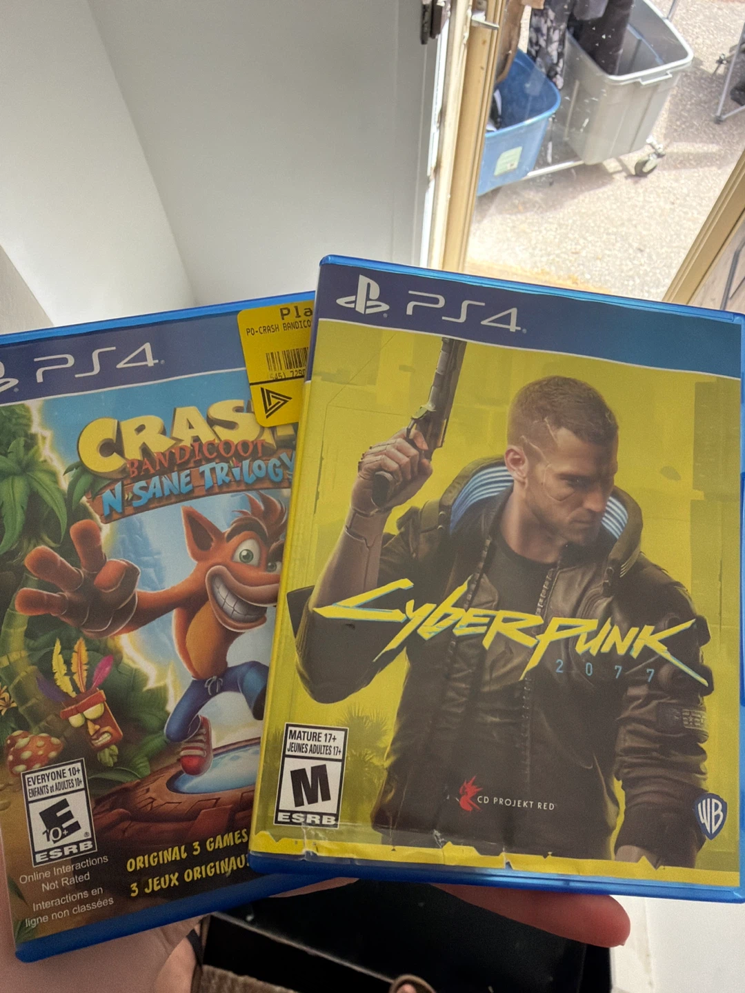 Crash Bandicoot N. Sane Trilogy & Cyberpunk 2077