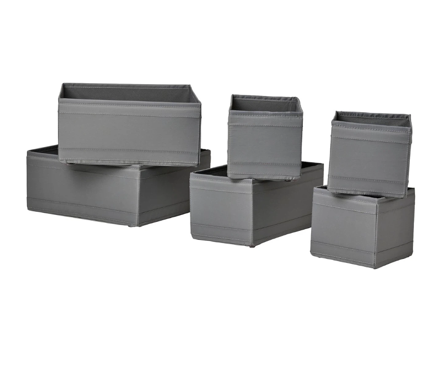 IKEA SKUBB Organizer Box - Grey - photo 3