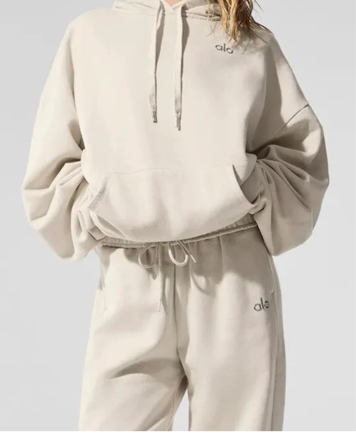 Alo Yoga Hoodie and Sweatpants Set