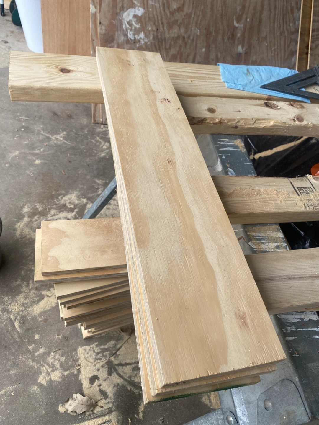 3/4 Plywood cutoffs. 24”x 5” - photo 2