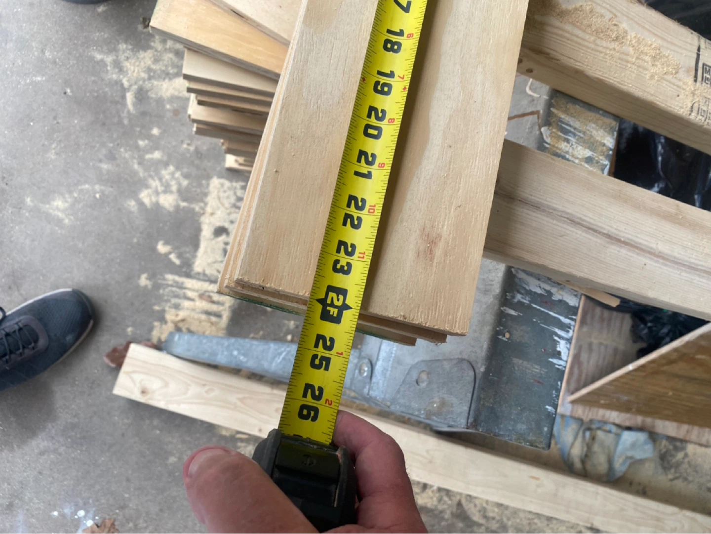 3/4 Plywood cutoffs. 24”x 5” - photo 4