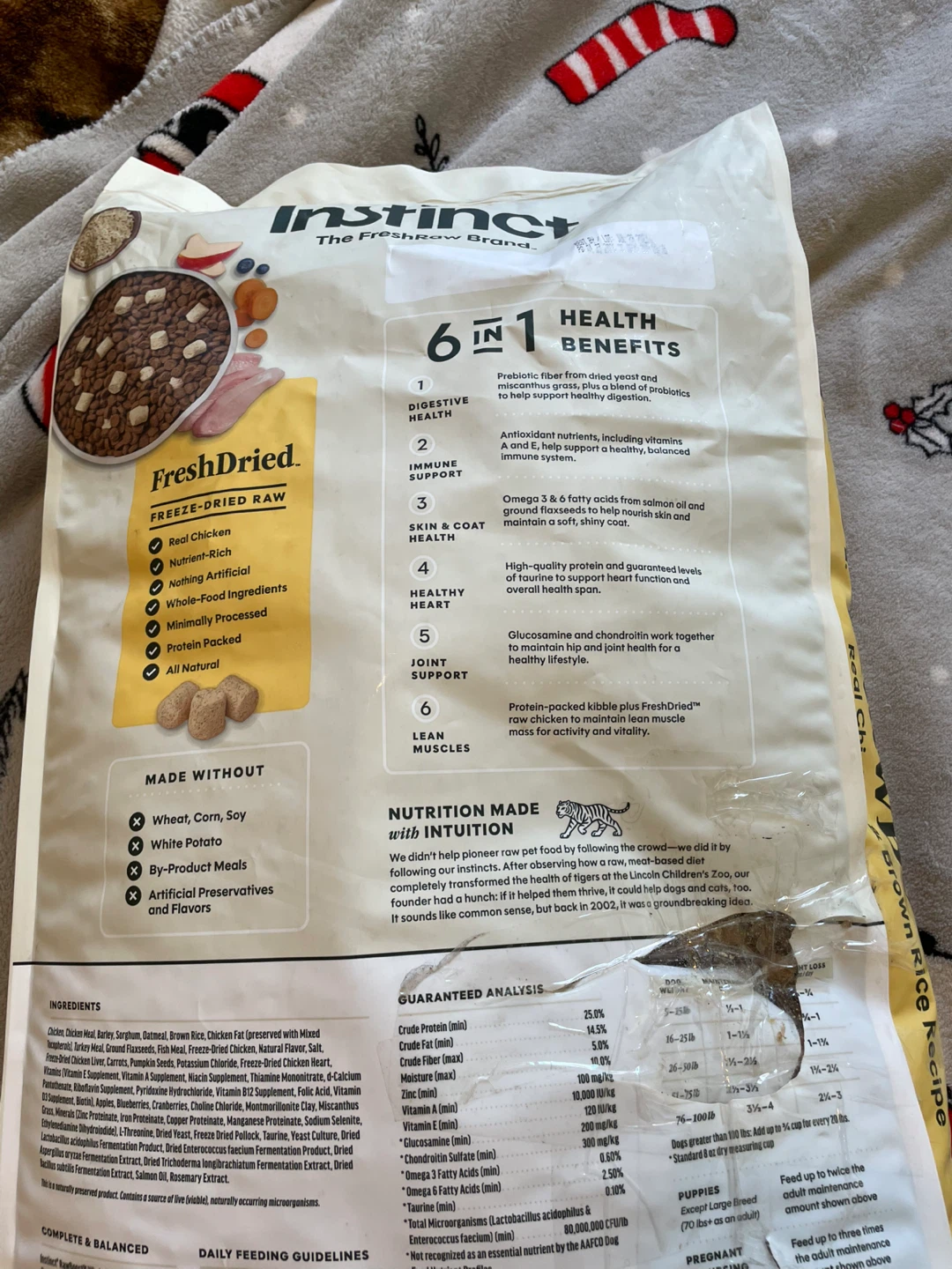 20lbs Brand New Instinct Dog Food All Life Stages - photo 2