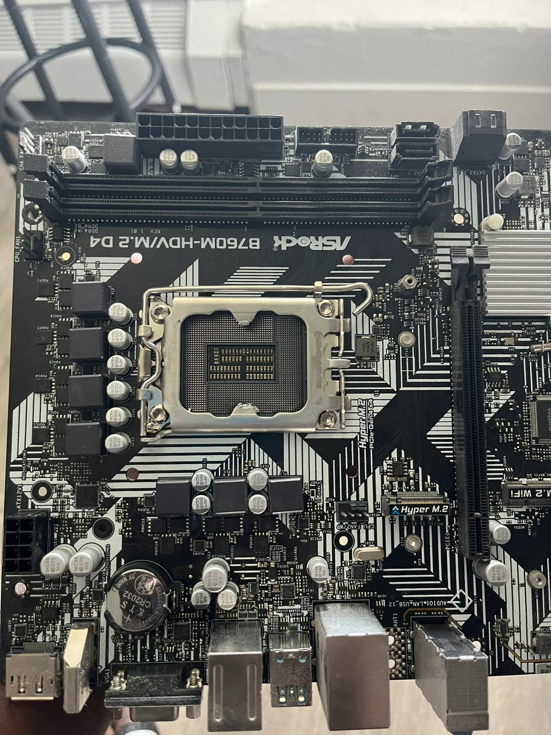 ASRock B760M-HDV/M.2 D4 Motherboard