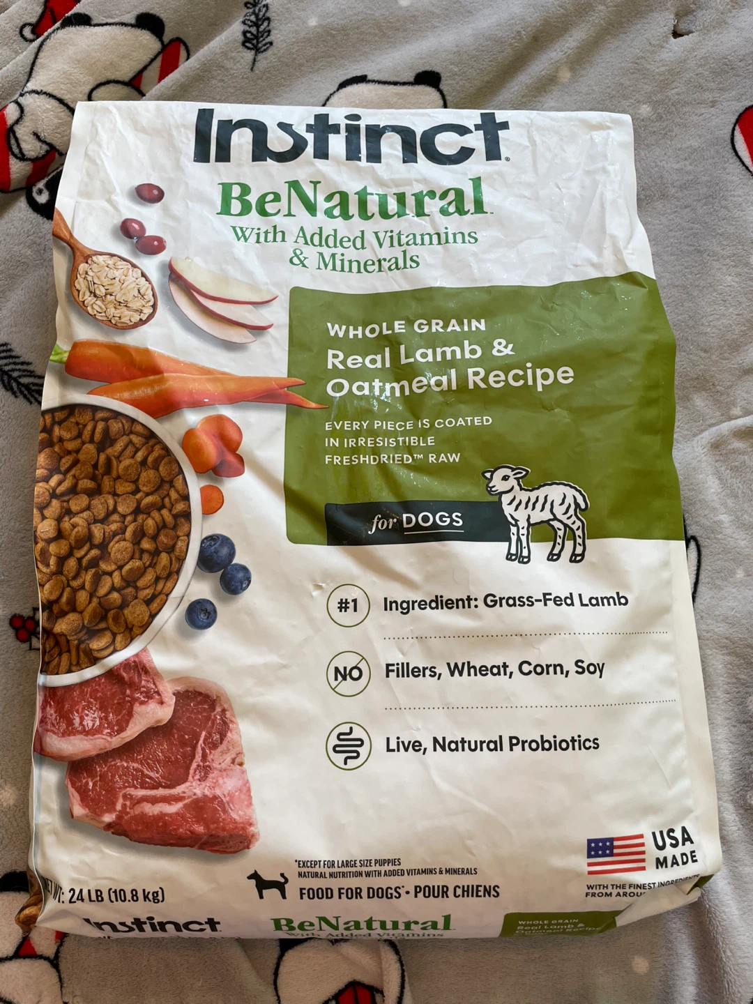 18lbs Instinct Dog Food All Life Stages