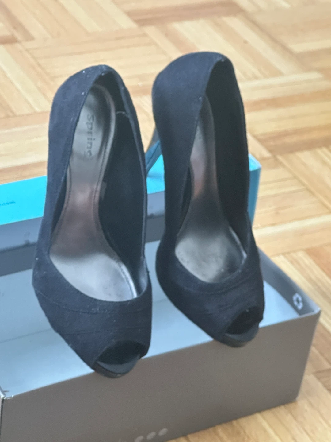 Spring Step Peep Toe Heels - photo 3