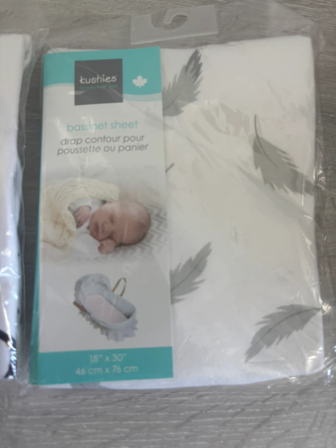 Kushies Bassinet Sheet & Changing Pad Cover Set - photo 3