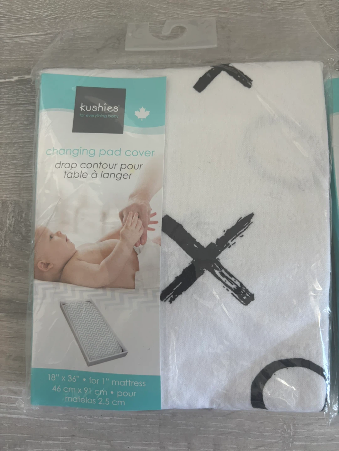 Kushies Bassinet Sheet & Changing Pad Cover Set - photo 2