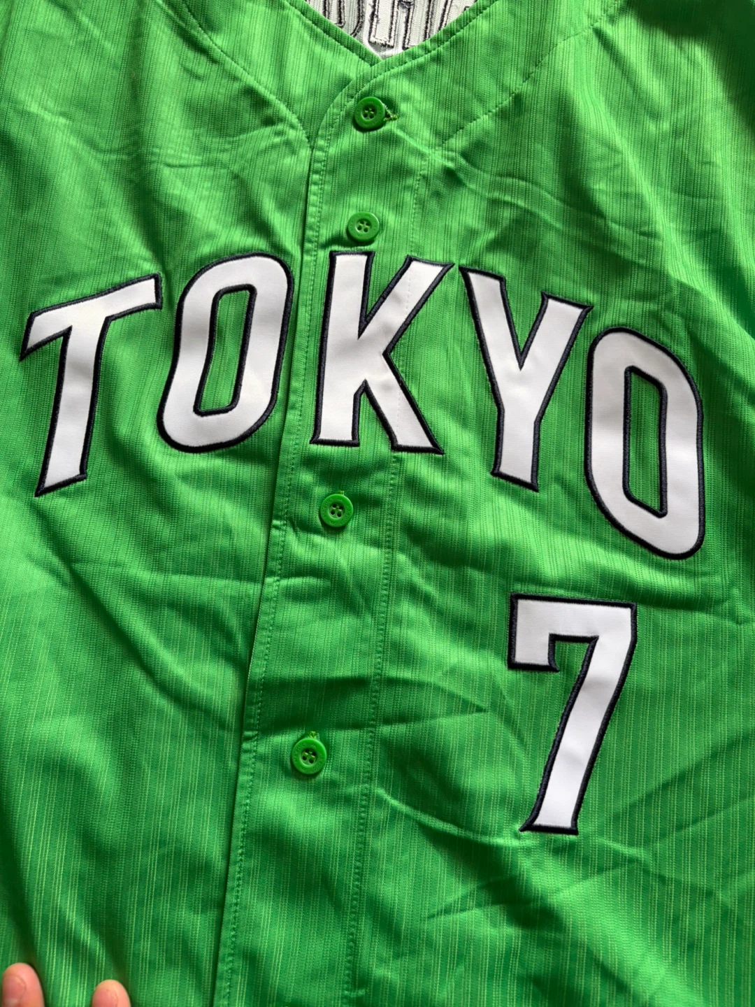 Majestic Tokyo Yakult Swallows Baseball Jersey - XL - photo 3