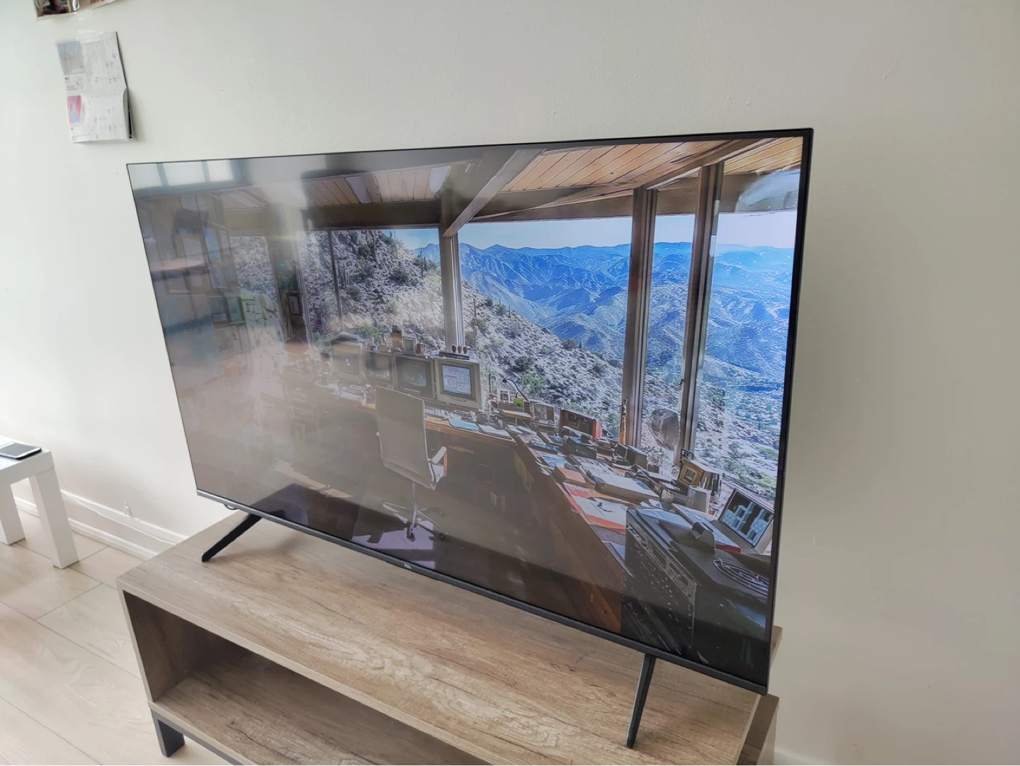 TCL 50” 4K Smart TV: Google TV, barely used, remote included - photo 3