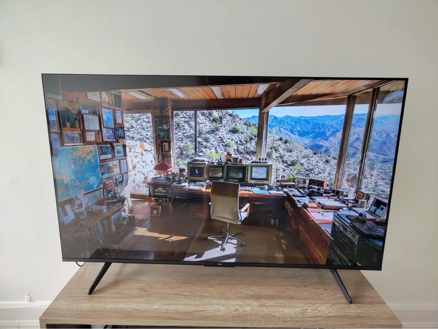 TCL 50” 4K Smart TV: Google TV, barely used, remote included