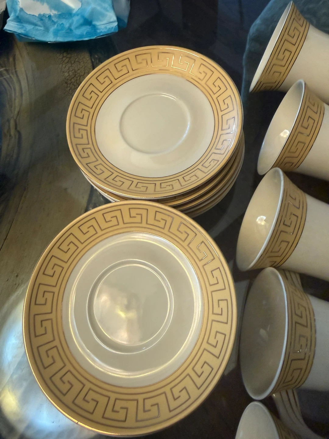 Tea cup and saucer set of 12 - photo 3