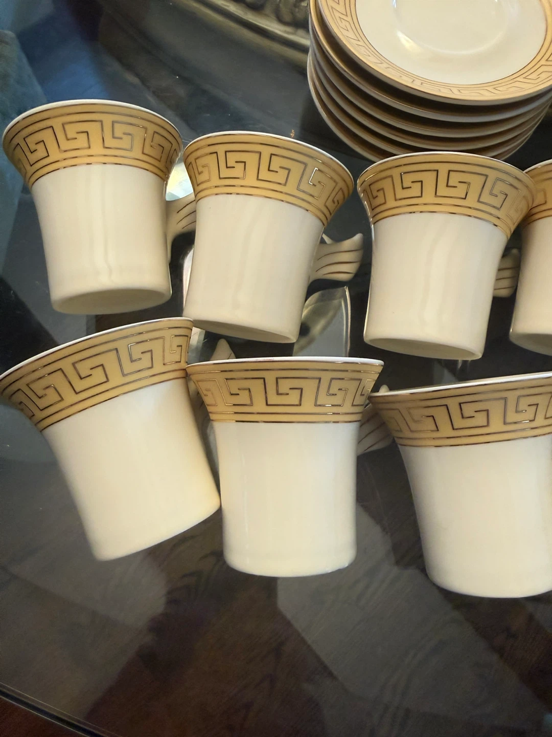 Tea cup and saucer set of 12 - photo 4