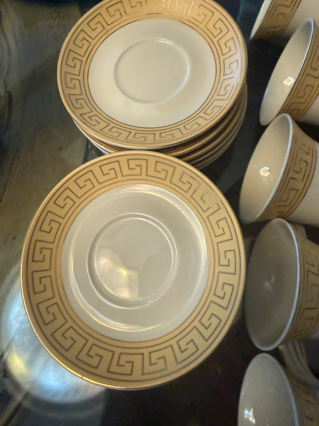 Tea cup and saucer set of 12 - photo 2