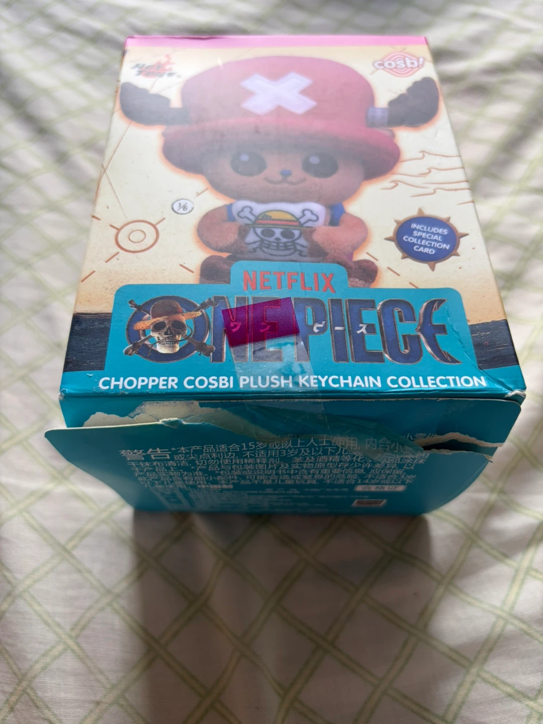 Netflix One Piece Chopper Cosbi Plush Key Chain - photo 3