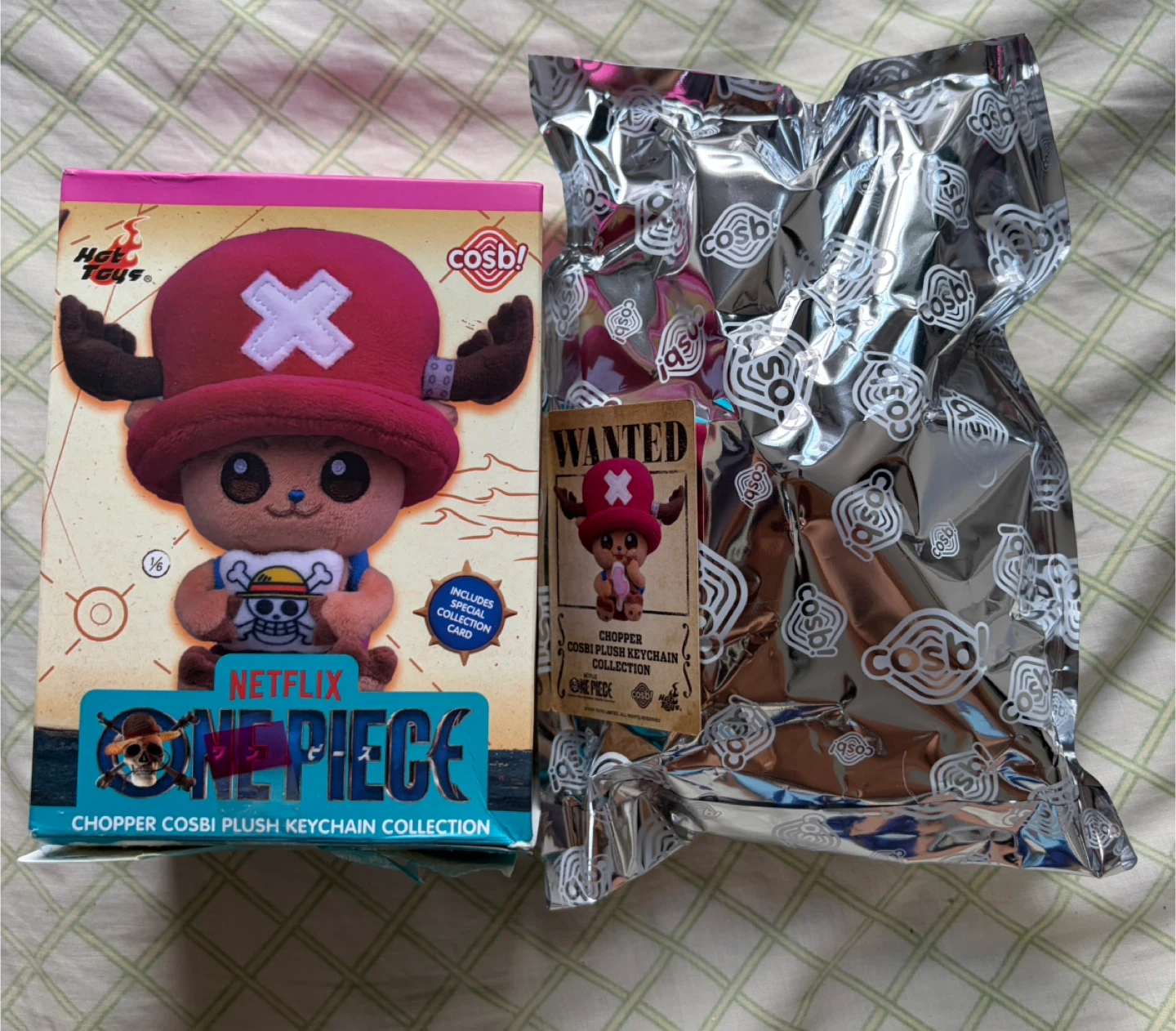 Netflix One Piece Chopper Cosbi Plush Key Chain