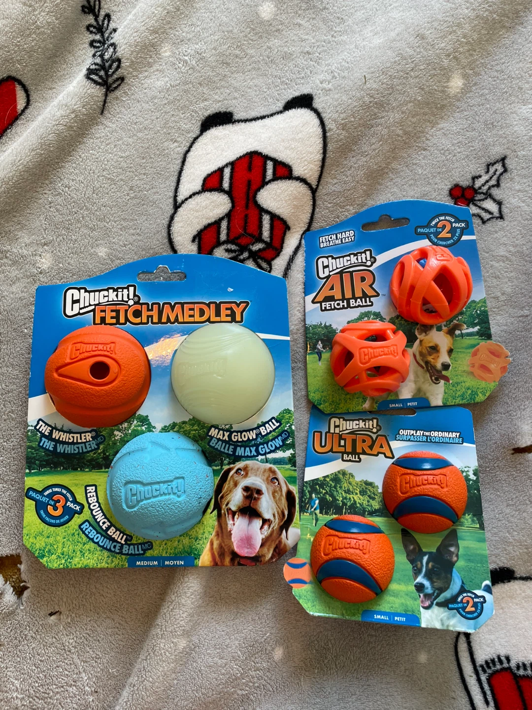 Brand New Chuckit Dog Balls