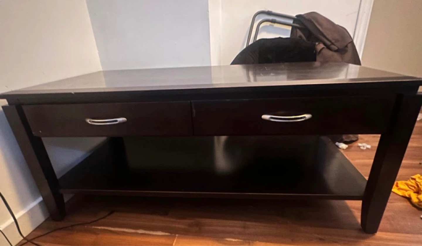 Dark Brown Coffee Table
