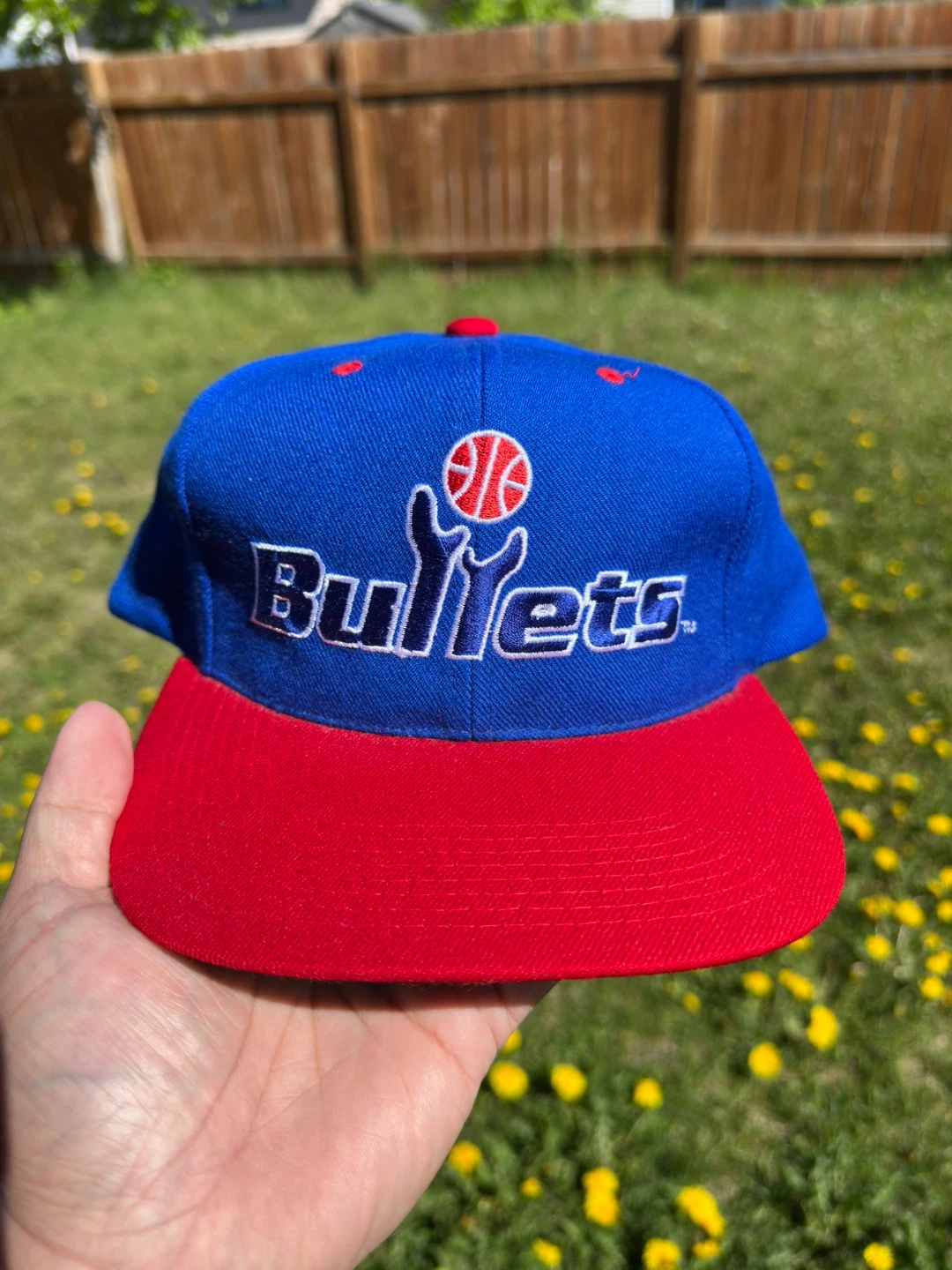 Washington Bullets Snapback Hat