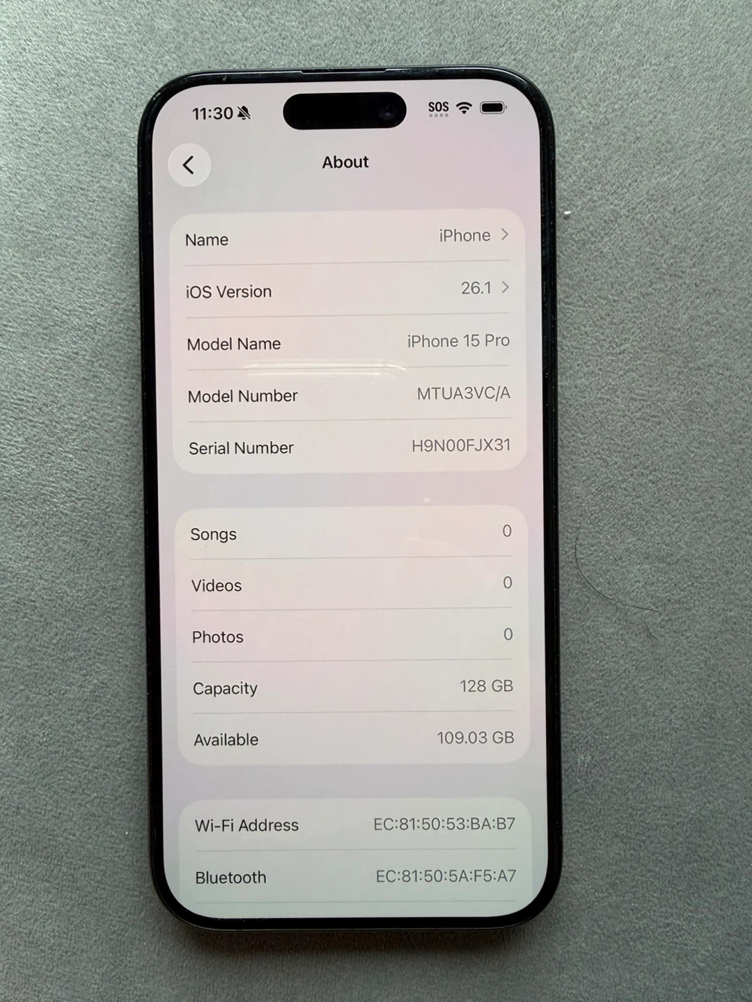 Apple iPhone 15 Pro 128 GB - photo 4