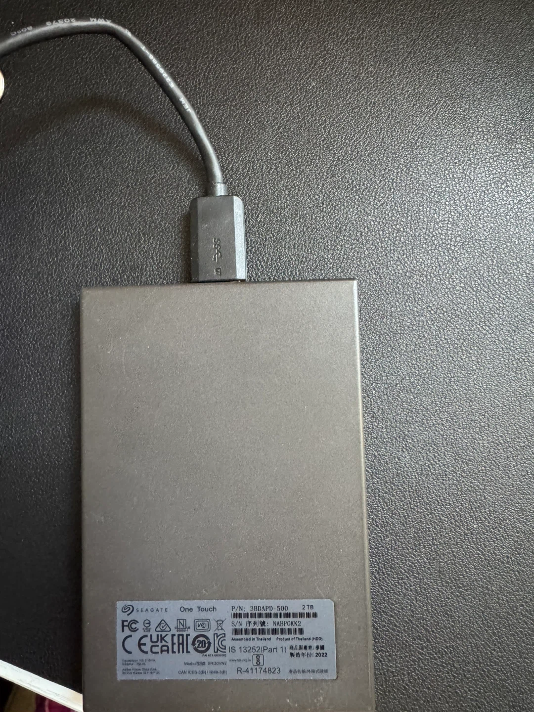 Seagate One Touch 2TB External Hard Drive - photo 2